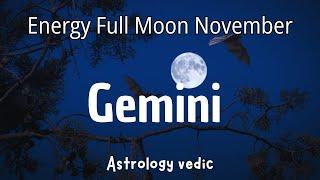 Gemini ini special energy Full Moon mu di November 🪔