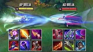 AP IRELIA vs AD IRELIA FULL BUILD FIGHTS & Best Pentakills!