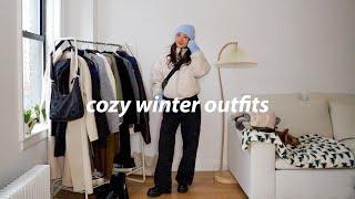 cozy and warm winter outfits️ (outfits for cold winters)