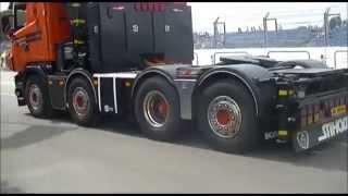 Best of Scania V8 sound compilation