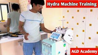 AGD Academy Training ￼| hydra facial training | hydra machine ￼￼