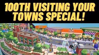 100th VISITING YOUR TOWNS SPECIAL! | The Simpsons Tapped Out