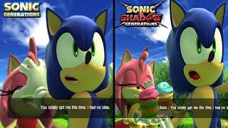 Sonic Generations: All Cutscenes Comparison Side By Side (2011 vs 2024)