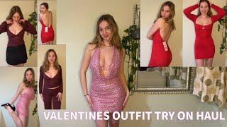 VALENTINES OUTFIT TRY ON HAUL