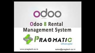 Odoo OpenERP 8 Rental Management System