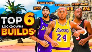 TOP 6 BEST LOCKDOWN BUILDS IN NBA 2K25 | BEST SHOOTING LOCKDOWN BUILDS 2K25!