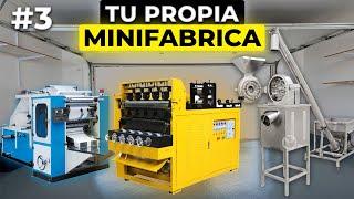 Pequeñas Ideas de Negocio Rentables 2024 - 10 Maquinas para INICIAR tu MINI FABRICA (Parte 3)