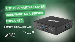 Rise Vision Media Player Hardware as a Service Explained | Simplify Digital Signage!