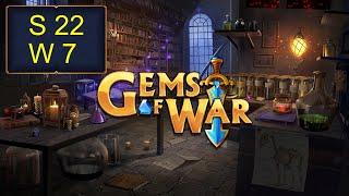 ️ Gems of War, Campaign 22 Week 7 | Fey Journey, 4th PvP Season, Vault Key Opening ️