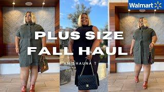 Must Have Fall Plus Size Walmart Haul  | I am  Shauna T | Walmart Hual