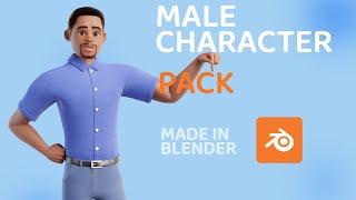 Blender - Jacob 3D Character Pack