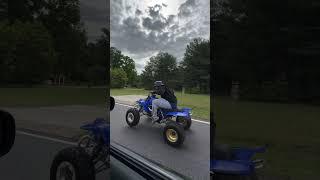 Scat Pack Charger vs Yamaha Banshee 350