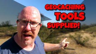 Tools Required (And Supplied!) For These Two Creative Geocaches!