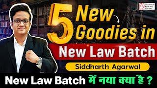 5 Goodies in New Law Batch | January 2026 | Siddharth Agarwal