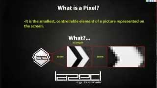 Understanding / What are Pixels & Resolutions (basic beginners) HD