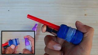cara membuat senap4n meriam spiritus mini dari tutup botol