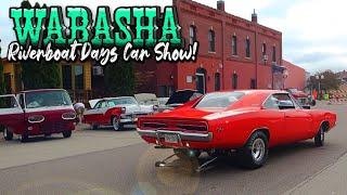 AWESOME RIVER TOWN CLASSIC CAR SHOW! Hot Rods, Street Rods, Classic Cars, Muscle Cars! WABASHA MN!