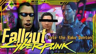 Nate The Rake in Fallout 4 Cyberpunk ,1000+ MODS! Next Gen