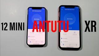 Iphone 12 Mini vs Iphone XR Antutu Benchmark Test