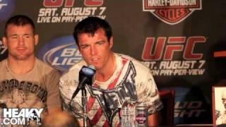 UFC 117 Silva vs Sonnen Post Fight Press Conference Highlights