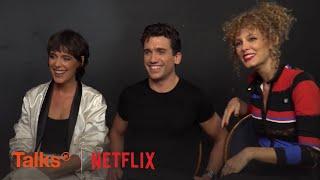 Talks Interview with Esther Acebo, Jaime Lorente, Belén Cuesta of La Casa De Papel