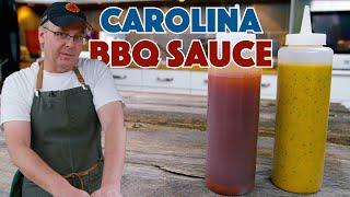 Carolina BBQ Sauce 2 Ways: Vinegar Pepper BBQ Sauce -&- Mustard BBQ Sauce Recipe