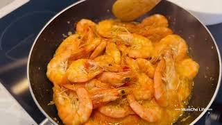 Garlic Buttered Shrimp!