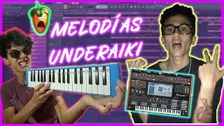 Como HACER MELODÍAS estilo UNDERAIKI para HYPERPOP - fl studio tutorial - melodías underaiki dizzy