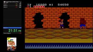 Double Dragon - Master System practice