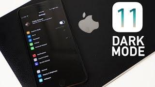 iOS 11 DARK MODE