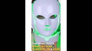 Led mask effects on skin.