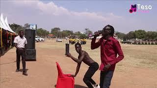 Yonachan Lee Performing at belated NRM liberation day celebrations