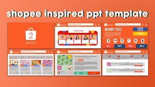 Shopee Inspired PowerPoint Template