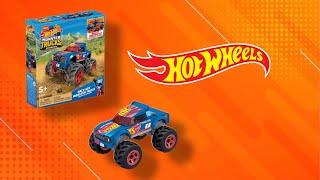 СБОРКА КОНСТРУКТОРА HOT WEELS  MEGA BLOCKS MONSTER TRUCK