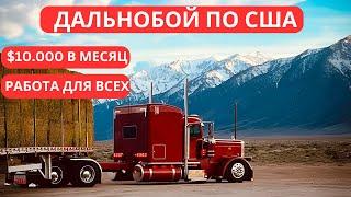 10.000$ в месяц. Неделя работы Дальнобойщиком в одном видео.