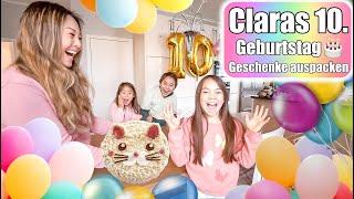 Claras 10. Geburtstag  Geschenke auspacken & Warrior Cats Torte! Strahlende Augen! Mamiseelen