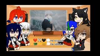 DxD react to Gojo Satoru | Eng,Tr | Part 3 #jujutsu #kaisen #itadori #yuji #gojo #toji #fushiguro