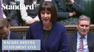 Rachel Reeves statement in full: watch Chancellor give update on state of public finances