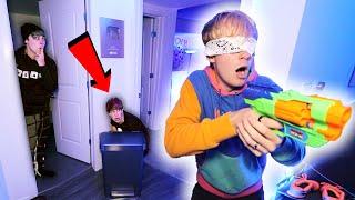 BLIND HIDE AND SEEK pt 2 (Midnight!) | Sam Golbach