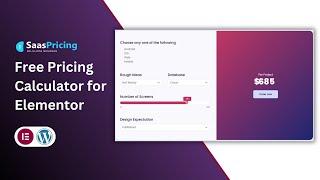 How to Create Pricing Calculator for WordPress With Elementor