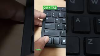 Shortcut Key move to next tab #shorts #keyboard #ytshorts #desktop #laptop #howto #shortcutkeys