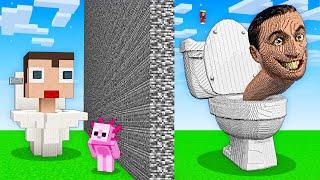 I Cheated With SKIBIDI TOILETS in Minecraft Build Battle!