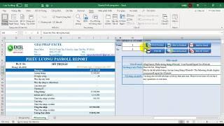 In và Gửi Mail Hàng Loạt Phiếu Lương Siêu Tốc trên Excel