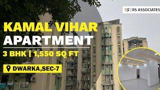 SOLD OUT | 3 BHK Flats in Dwarka | Society Flats in Dwarka | Kamal Vihar Apartments