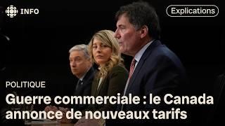 Le Canada réplique aux tarifs douaniers américains sur l’acier et l’aluminium