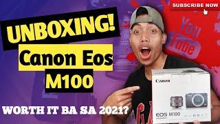 CANON EOS M100 BEST FOR VLOGGING | WORTH IT PA BA SA 2021? | UNBOXING AND REVIEW