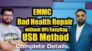 Repair Bad Health Without UFI/EASYJTAG (USB METHOD) | Software Live Class | Maximum Technology