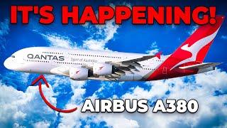 Qantas FINALLY Confirms The Rumors About Airbus A380