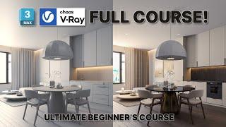 V-ray for 3ds max for Absolute Beginners | Modelling and Rendering Tutorial