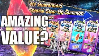 I am missing 25 Neo Visions | Final Fantasy Brave Exvius - NV Guaranteed Special Step-Up Summon!